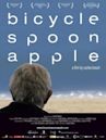 Bicicleta, cuchara, manzana