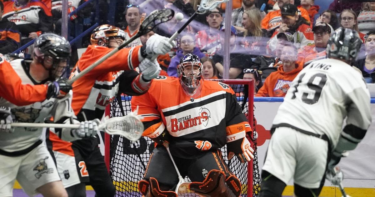 Buffalo Bandits' Matt Vinc makes 53 saves in NLL semifinals win over Toronto Rock