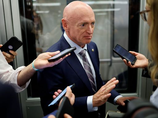 Is Sen. Mark Kelly in or out of Harris VP search? Posts on X stir intrigue