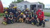 Fire crews from across Ontario take part in large animal rescue training in Guelph, Ont.