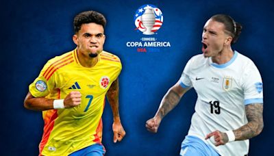 A qué hora juegan Uruguay vs Colombia HOY: partido por semifinal de la Copa América 2024
