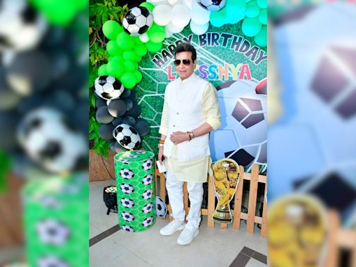 Jeetendra, Taimur-Jeh And Others Attend Tusshar Kapoor's Son Laksshya's Birthday Party