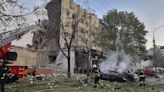 Russia strikes cities from east to west Ukraine, starting fires and killing at least two people