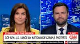 CNN Host Kaitlan Collins Calls Out J.D. Vance’s Gaza Protest Hypocrisy