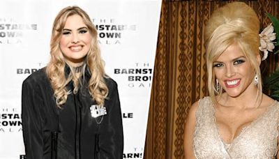 Anna Nicole Smith's daughter Dannielynn channels her mom in vintage Janet Jackson dress