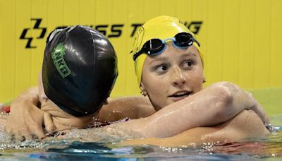 Canadian swimmers McIntosh, Harvey finish 1-2 in women's 200 free at Olympic Trials