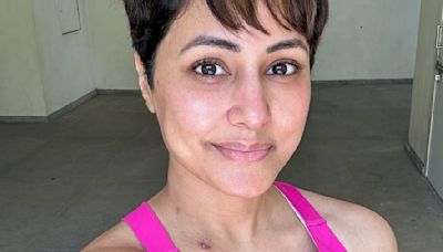 Hina Khan 'Embraces Scars With Love', Shares PHOTOS From Gym Amid Breast Cancer Diagnosis