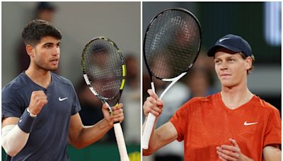 French Open LIVE: Carlos Alcaraz vs Jannik Sinner latest score updates from men’s semi-final at Roland Garros