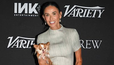 Demi Moore Says Sleeping with Her Dogs Is Part of ‘Eccentric’ Nighttime Routine