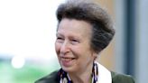 Princess Anne shows off 'high-class tailoring' in recycled khaki coat and leather gloves for Suffolk trip