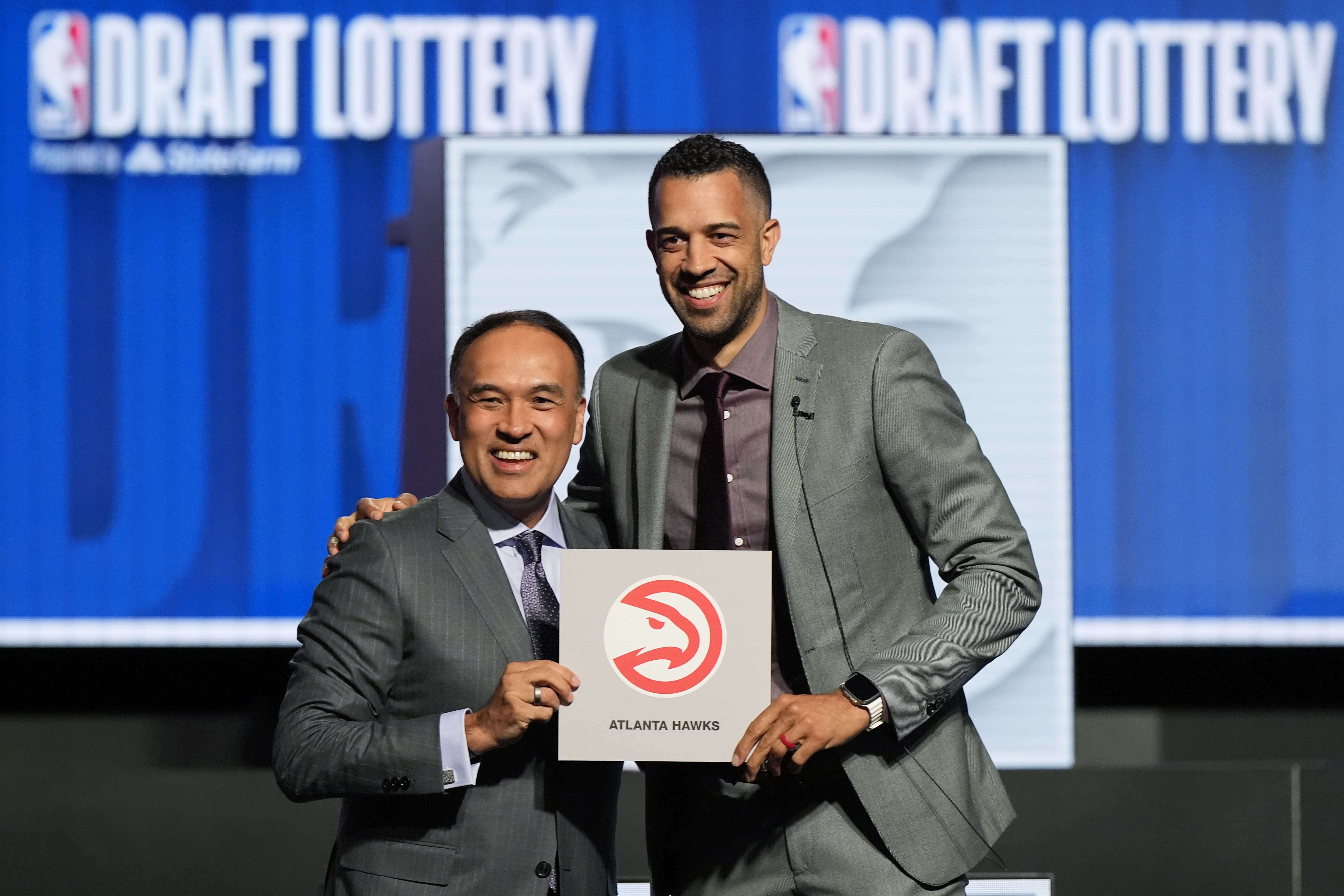 Hawks win NBA lottery in year where there's no clear choice for No. 1 pick