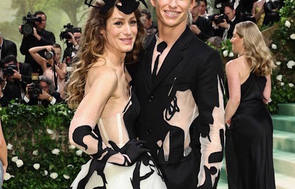 Eddie Redmayne Is Twinning With Wife Hannah Bagshawe at 2024 Met Gala