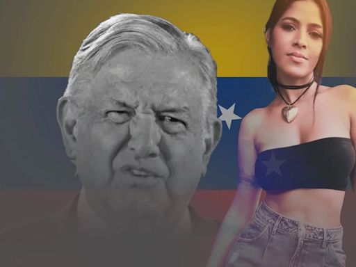 “Narcogobierno”: influencer venezolana en México explota contra AMLO por no posicionarse contra fraude de Maduro en Venezuela
