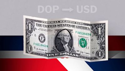 Valor de cierre del dólar en República Dominicana este 20 de mayo de USD a DOP