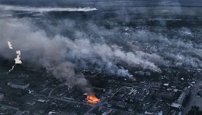 Video shows death on the streets of Ukraine town at heart of new Russian offensive