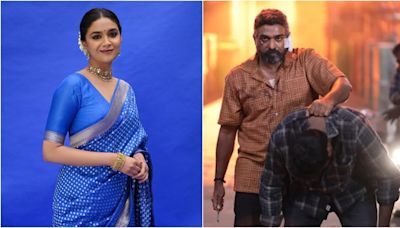 Keerthy Suresh calls Vijay Sethupathi's 'Maharaja' 'gem of Tamil Cinema'