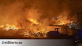 El incendio del vertedero de Lanzarote, en imágenes