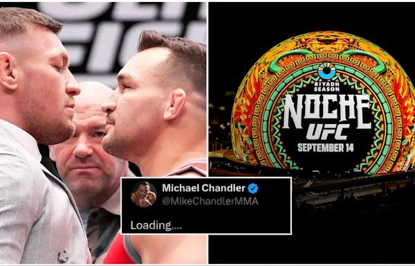 Conor McGregor and Michael Chandler's UFC fight could arrive sooner than expected