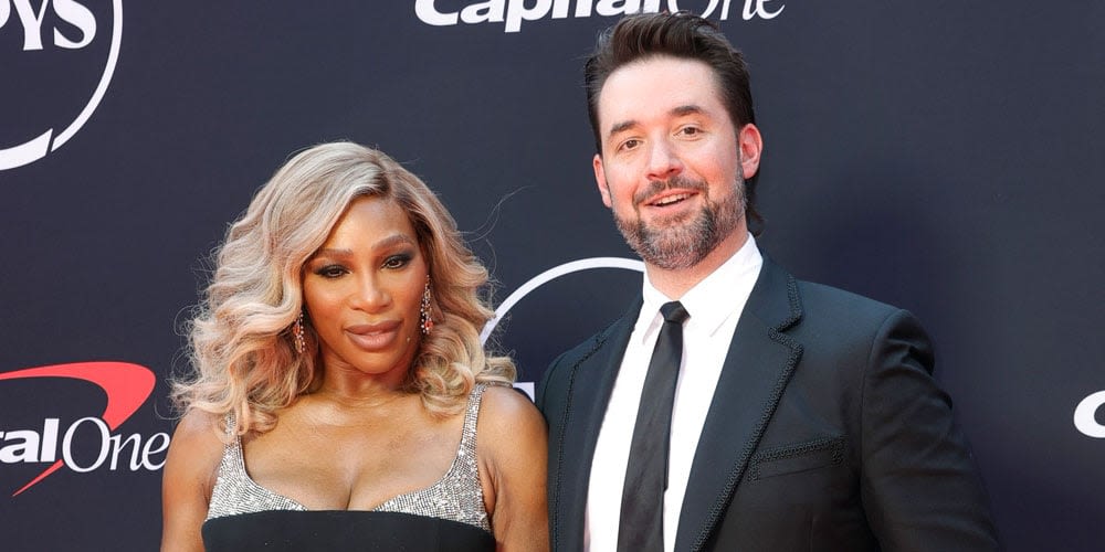 Serena Williams Brings Husband Alexis Ohanian & Oldest Daughter Olmypia to ESPY Awards 2024