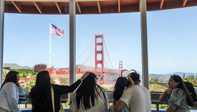 How an SF cafe became the best spot to see the Golden Gate Bridge