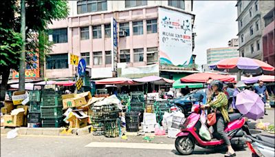 中壢新明市場外攤整頓 8月啟動