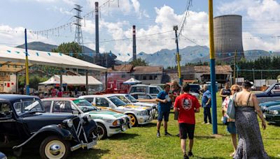 Gasolina de vieja escuela en las fiestas de Ferreros