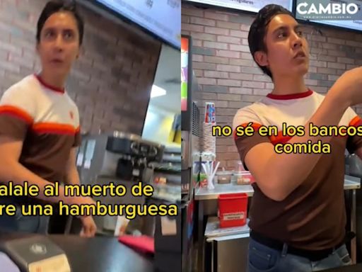 Gerente de Burger King insulta a cliente al pedir promoción