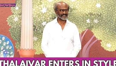 Rajinikanth Dons Traditional South Indian Attire For The Blessings Ceremony Of Anant & Radhika - News18