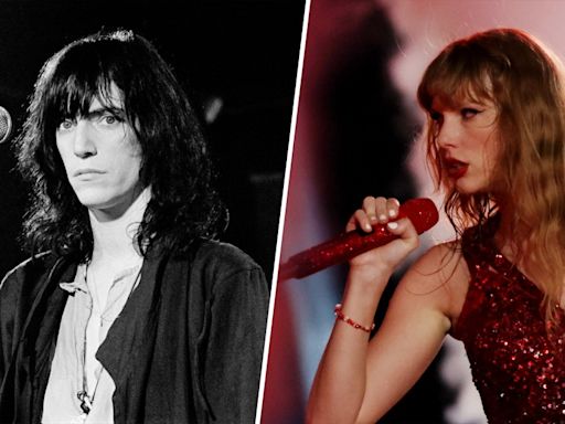 Why does Taylor Swift call out Patti Smith and Dylan Thomas on her new album?