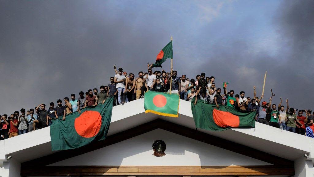 Euphoria in Bangladesh after PM Sheikh Hasina flees country