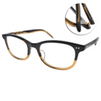 STEADY 眼鏡 日本手工製造/黑-透棕#STDF33 C03