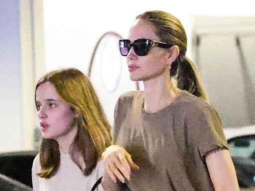 Angelina Jolie and daughter Vivienne, 15, step out in LA