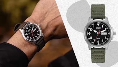 Citizen's 'Classic Yet Rugged' Field Watch That 'Strikes a Nice Balance' Between Casual and Dressy Is Over $110 Off