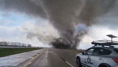 Un tornado de película arrasa Nebraska: estas son las imágenes del momento