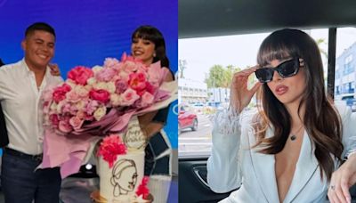 “Joe Joe” sorprende a Alana Lliteras con flores y bizcocho en su cumpleaños 21