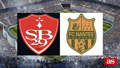 Brest vs Nantes: estadísticas previas y datos en directo | Ligue 1 2023/2024