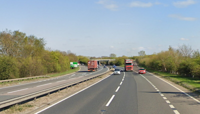 Drivers warned of flooding on A47 after heavy rain