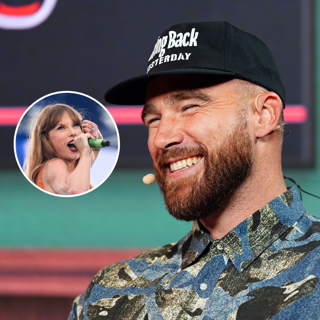 Travis Kelce Makes It Back to Taylor Swift’s Concert in Dublin After Attending a Wedding in the U.S.