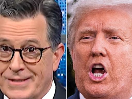 Stephen Colbert Spots Big 'Warnings' For Trump In Latest Election Numbers