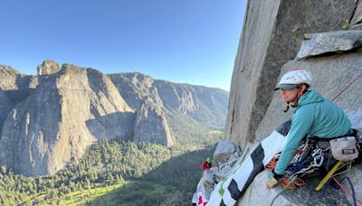 Yosemite climbers hang 'Stop the Genocide' banner from El Capitan