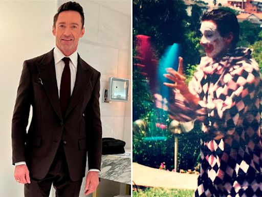 Hugh Jackman reveló su pasado como un improvisado payaso que intentaba divertir a los chicos en cumpleaños infantiles: “Era un desastre”