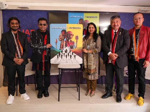 A.R. Rahman unveils first look of 'Headhunting to Beatboxing, A Musical Renaissance' at Cannes