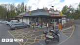 CCTV at McDonald's, Bushey, exposes banned driver