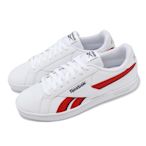 Reebok 休閒鞋 Court Retro 男鞋 女鞋 白 紅 皮革 低筒 復古 情侶鞋 100074392