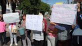 Bloquean Diagonal Defensores de la República en protesta por falta de agua