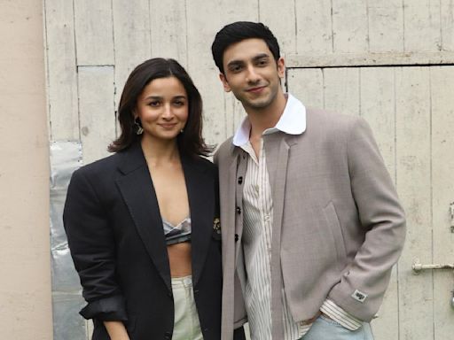 Alia Bhatt cutely calls Jigra co-star Vedang Raina to pose with her during film’s promotion, fans gush over their chemistry