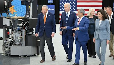 Biden is giving $6 billion to Micron for a semiconductor project in upstate New York