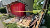 Man, young daughter inside when car slammed into Greensburg home