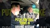 Putin, Kim Jong Un's New Viral Video, Leaders Take Turns To Drive Russian Aurus