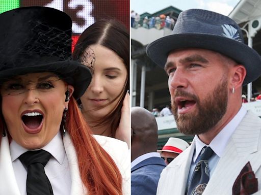 Stars Attend Kentucky Derby 2024: Travis Kelce, Wynonna Judd and More